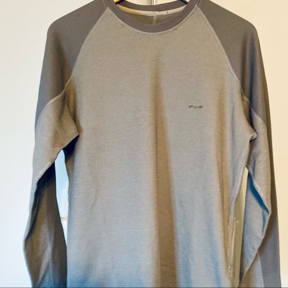 Patagonia Other - PATAGONIA MENS BASELAYER CAPILENE 3 TONE ON TONE GRAY MEDIUM LS USED GEAR